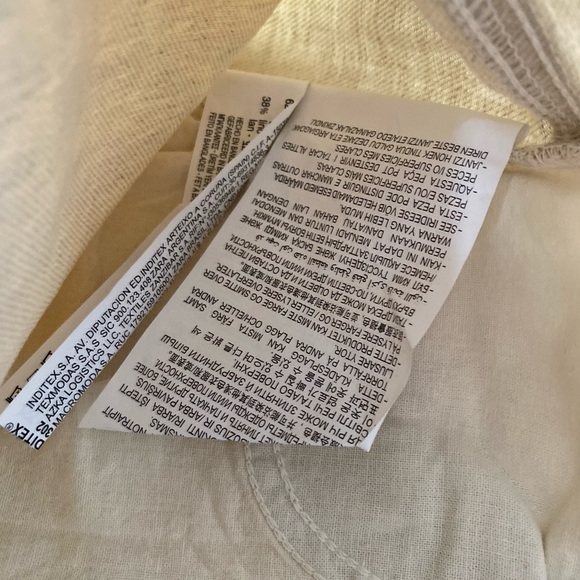 Zara Denim wide leg cargo pants - Picture 6 of 6